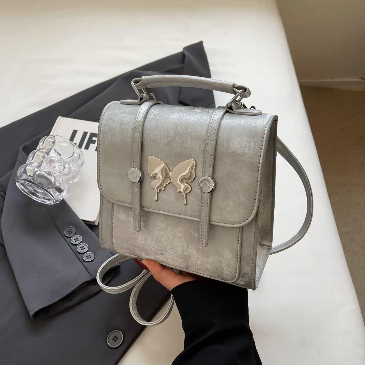 Большой вместительный рюкзак женский повседневный портативный женский бабочка милый маленький рюкзак