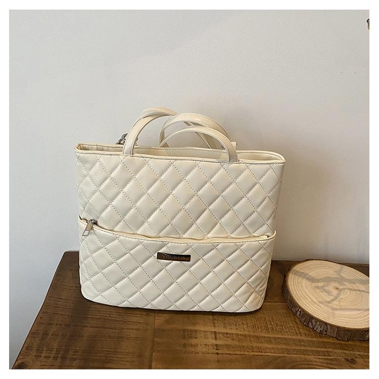 Рюкзак Rhombus 2025 Новый Модный Нишевый Тоут Универсальный Вместительный Наплечный Рюкзак